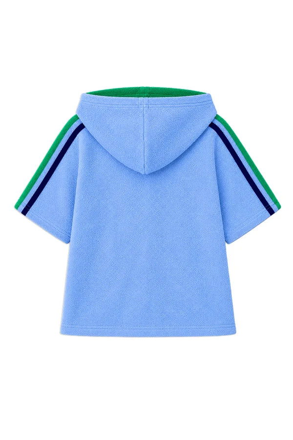 Milky Coastline Terry Towelling Cover Up