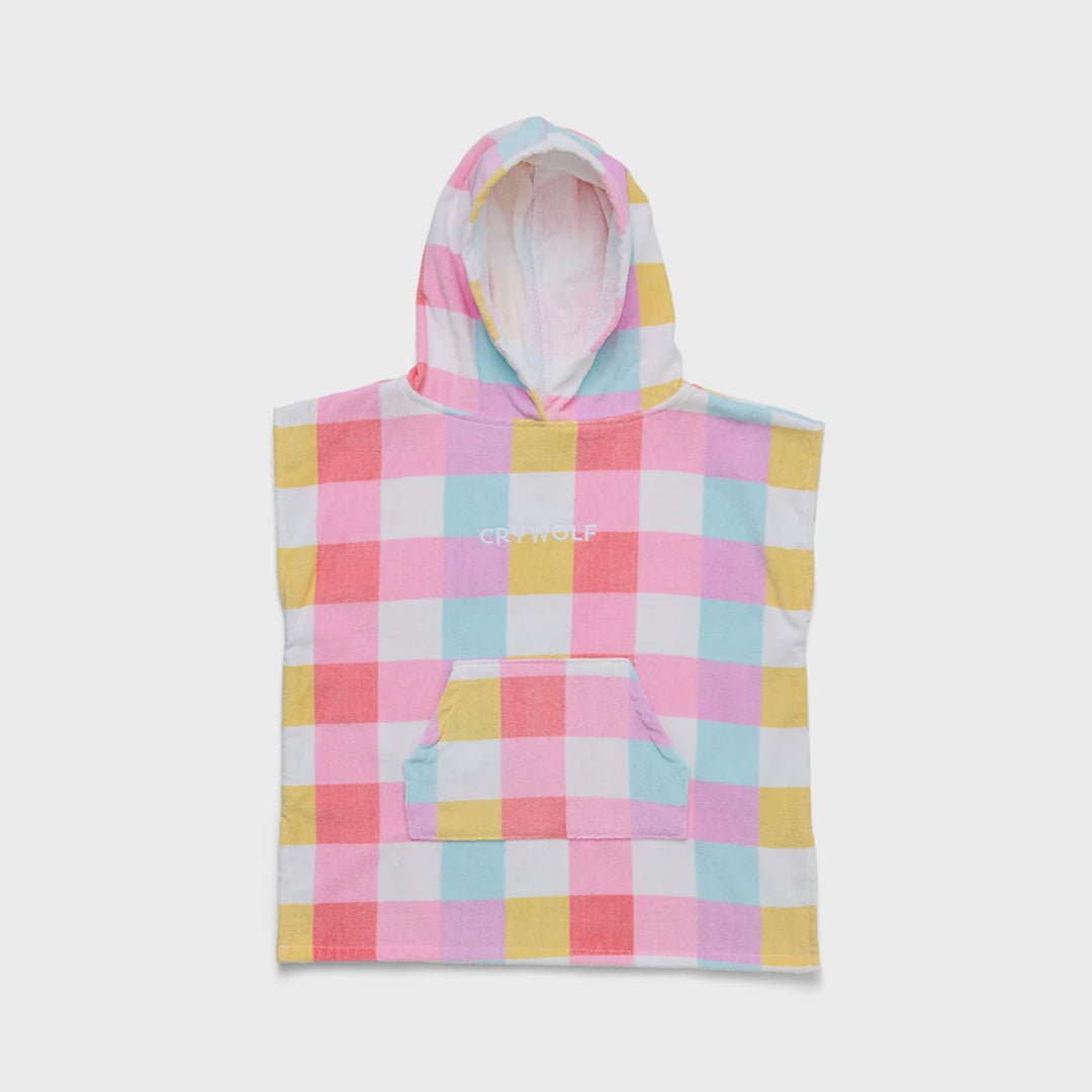 Hooded Towel Pop Gingham | Crywolf