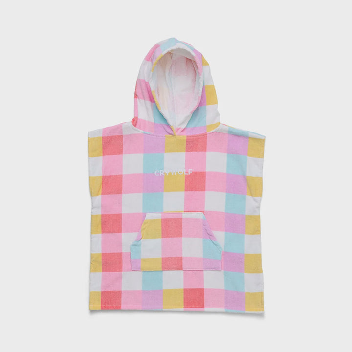 Hooded Towel Pop Gingham | Crywolf