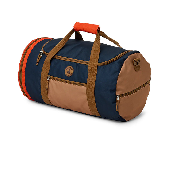 Packable Duffle Bag - Ash colour block