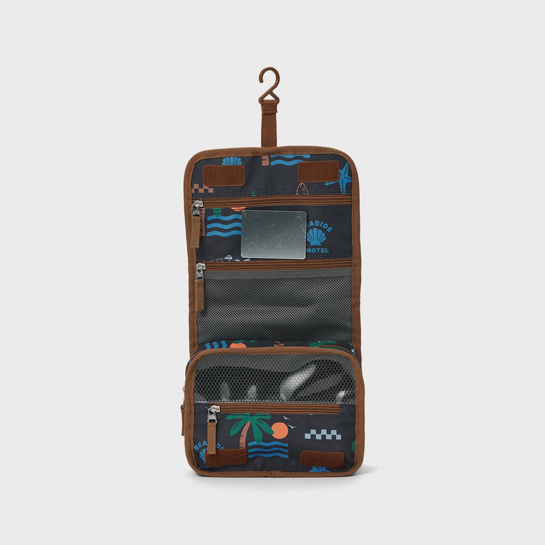 Hanging Toiletry Bag Seaside Motel |Crywolf