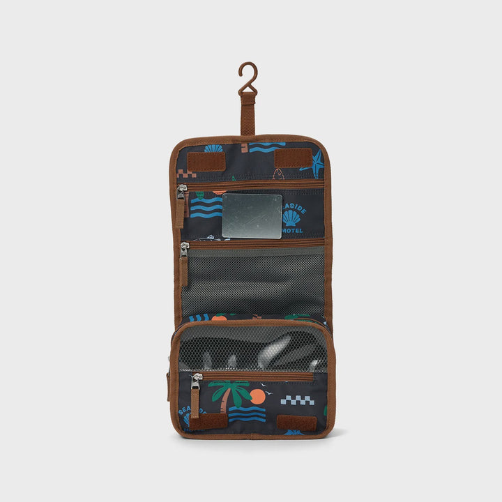 Hanging Toiletry Bag Seaside Motel |Crywolf