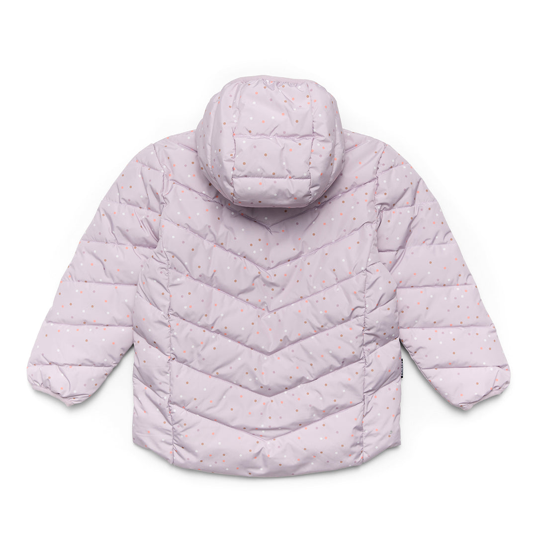Eco Puffer - Heather Dots