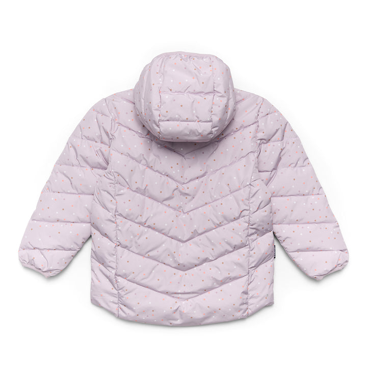 Eco Puffer - Heather Dots