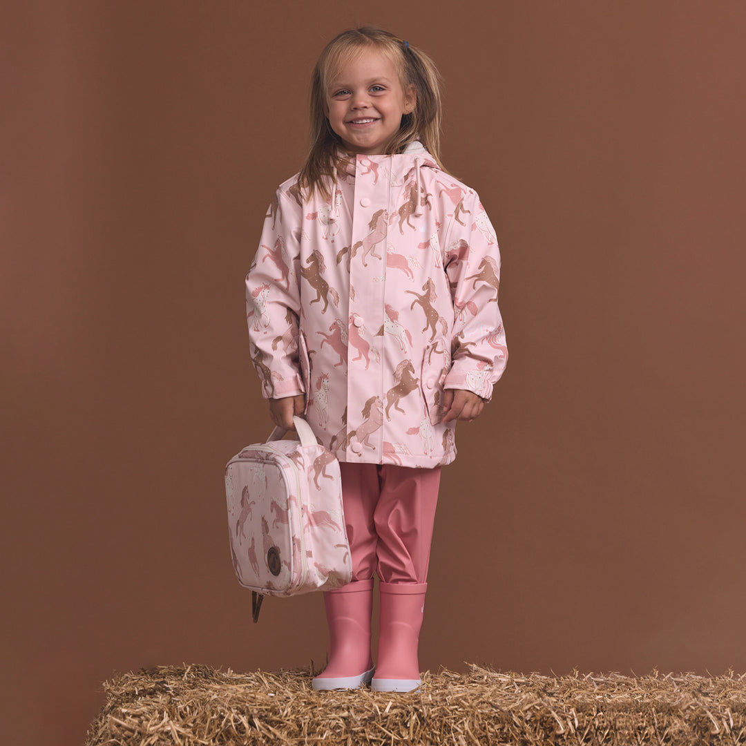 Explorer Jacket - Blush Ponies