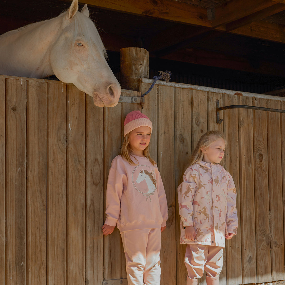 Explorer Jacket - Blush Ponies