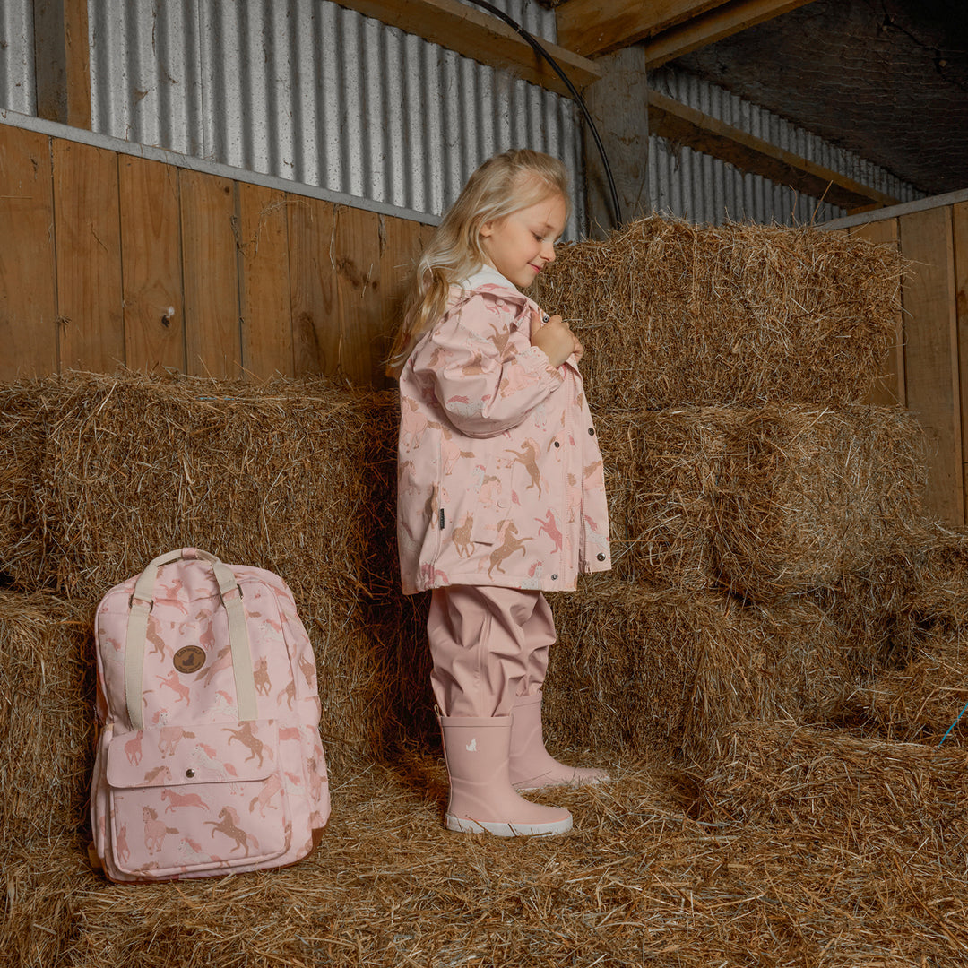 Explorer Jacket - Blush Ponies