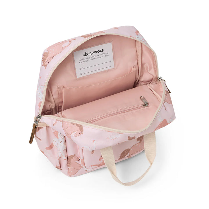 Mini Backpack - Blush Ponies