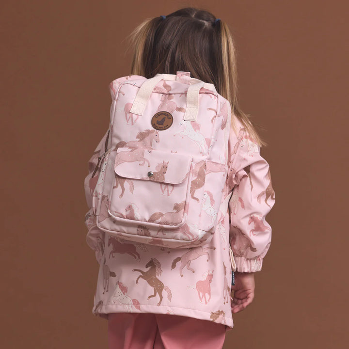 Mini Backpack - Blush Ponies