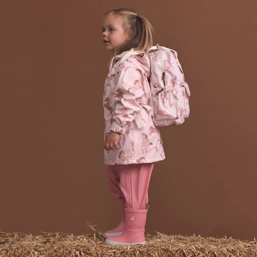 Mini Backpack - Blush Ponies