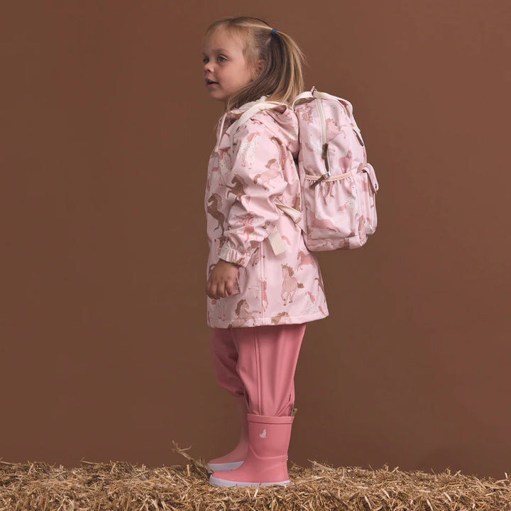 Mini Backpack - Blush Ponies