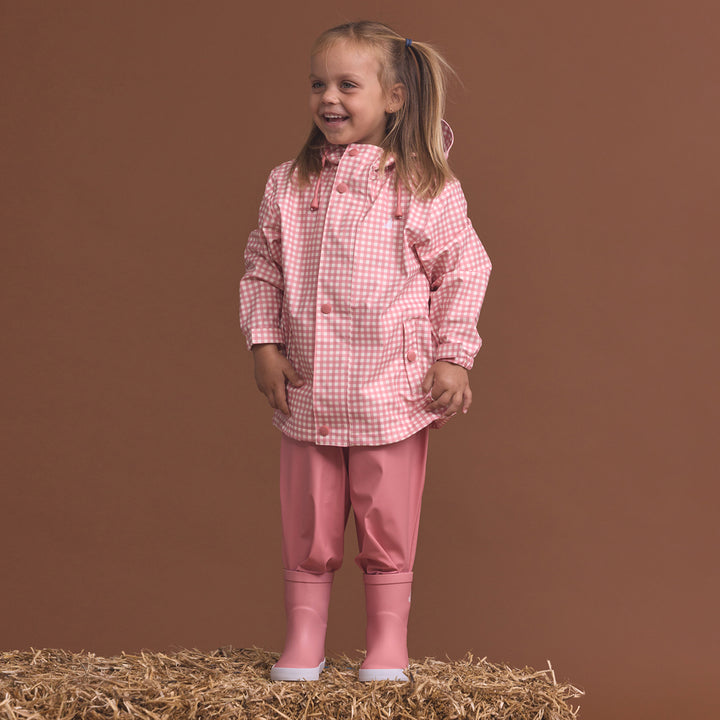 Play Jacket - Rose Gingham