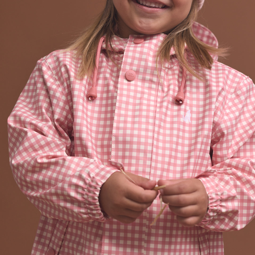 Play Jacket - Rose Gingham