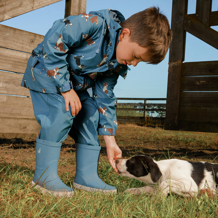 Rain Boots - Highland Blue
