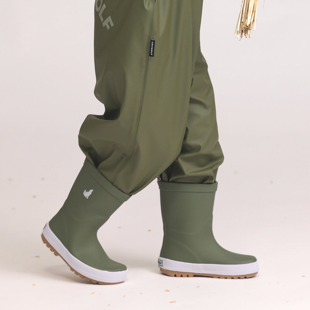 Rain Boots - Olive