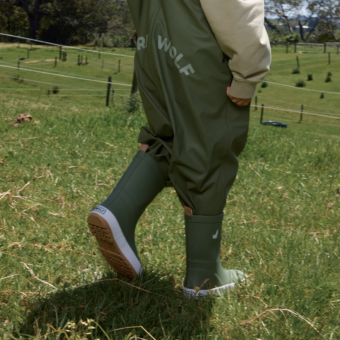 Rain Boots - Olive
