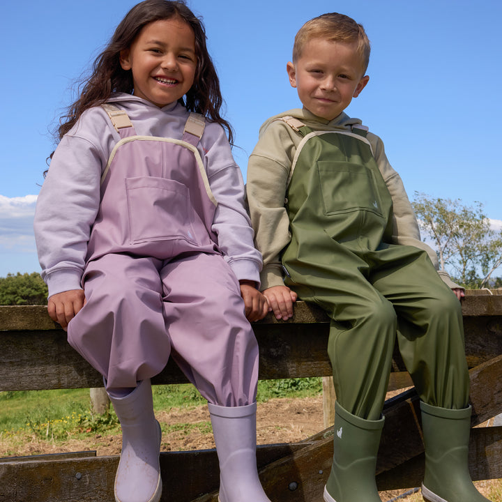 Rain Overalls - Heather