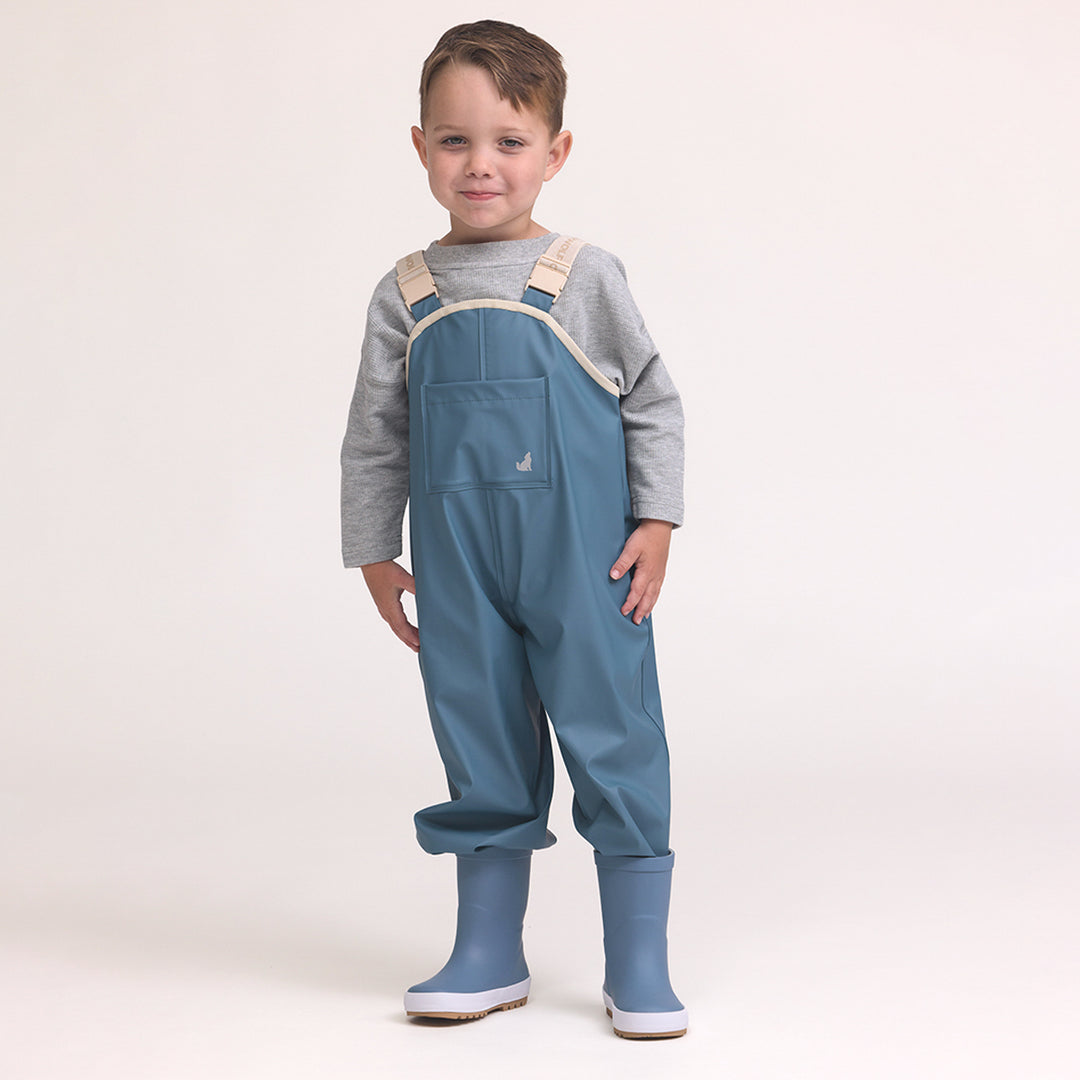 Rain Overalls - Highland Blue