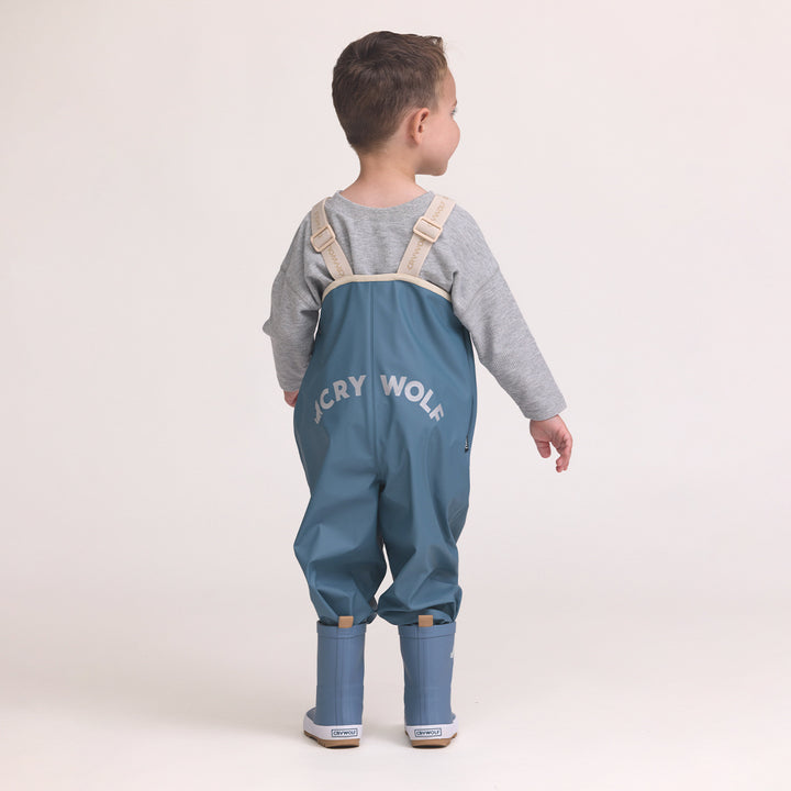 Rain Overalls - Highland Blue