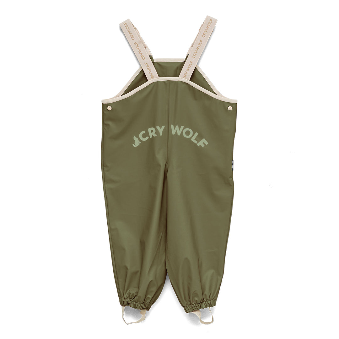 Rain Overalls - Olive