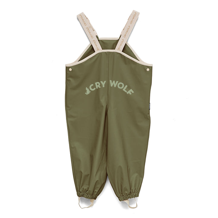 Rain Overalls - Olive