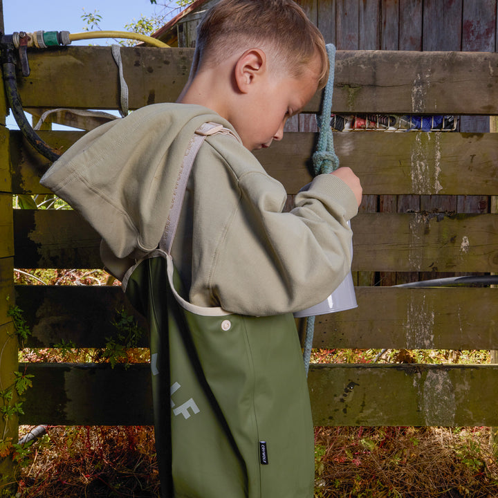 Rain Overalls - Olive
