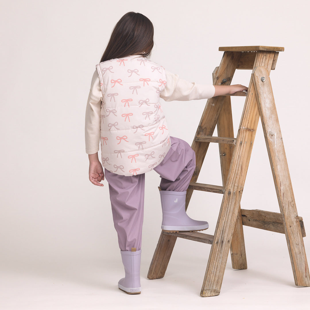 Reversible Eco Vest - Bows