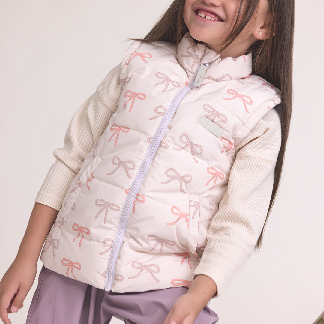 Reversible Eco Vest - Bows