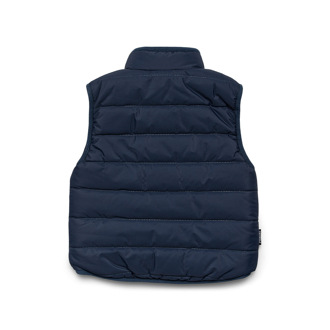 Reversible Yeti Vest - Ash Colourblock
