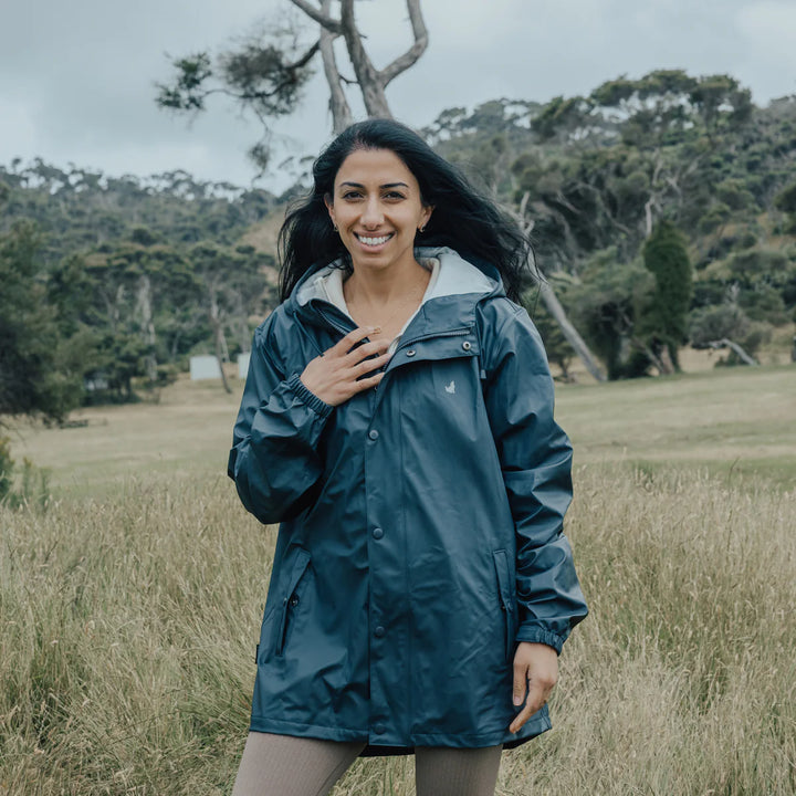 Adult Rain Jacket - Indigo