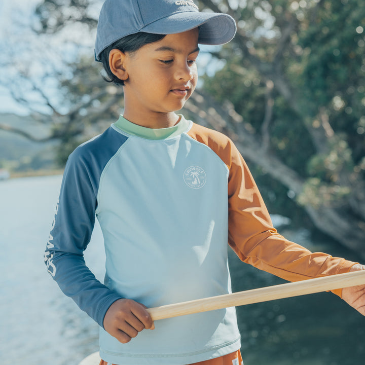 Crywolf rash vest available from www.thecollectivenz.com