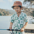 Kids crywolf reversible bucket hat available from www.thecollectivenz.com