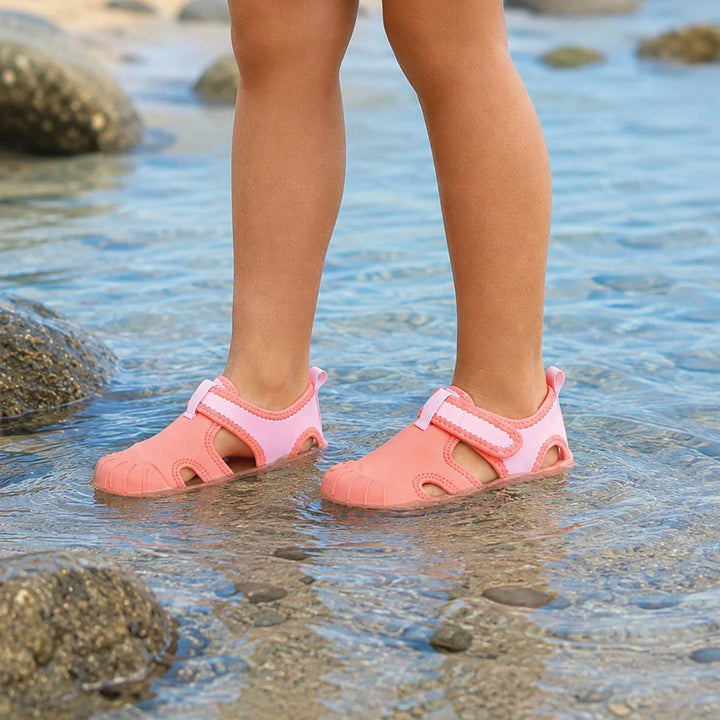 Aqua Sandal Flamingo Pink | Crywolf