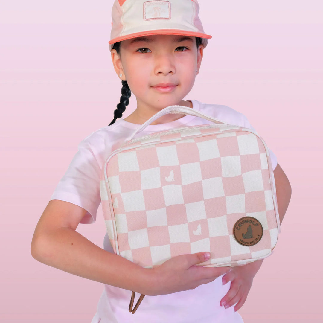 Everyday Lunch bag - Pink Check