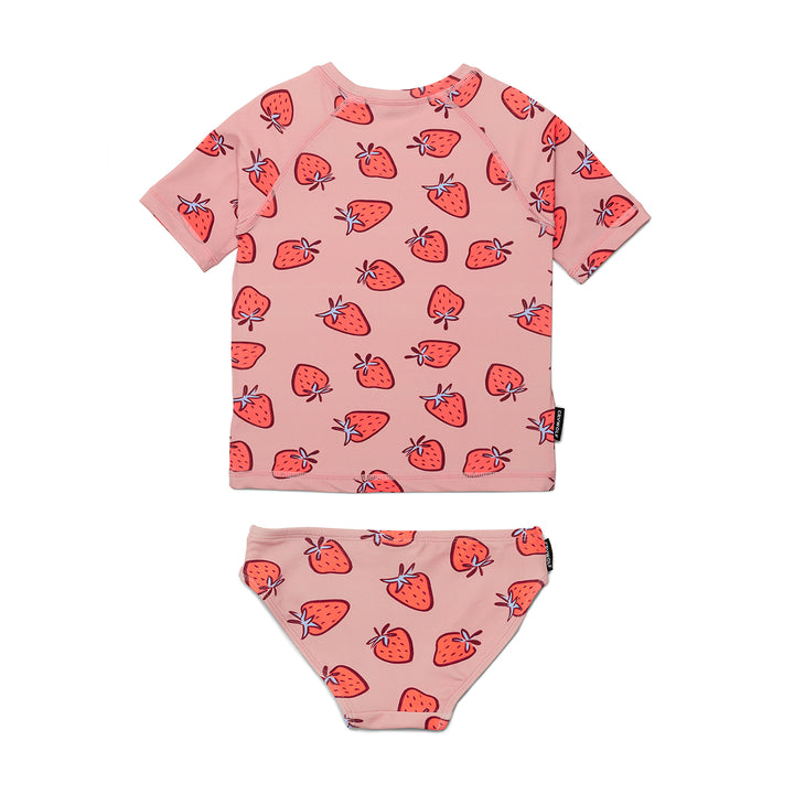 Short Sleeve Rash Set - Strawberry Splash