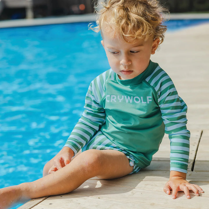 Baby Rash Vest Deck Stripe | Crywolf