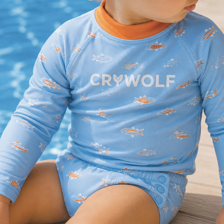 Baby Rash Vest Fish School | Crywolf