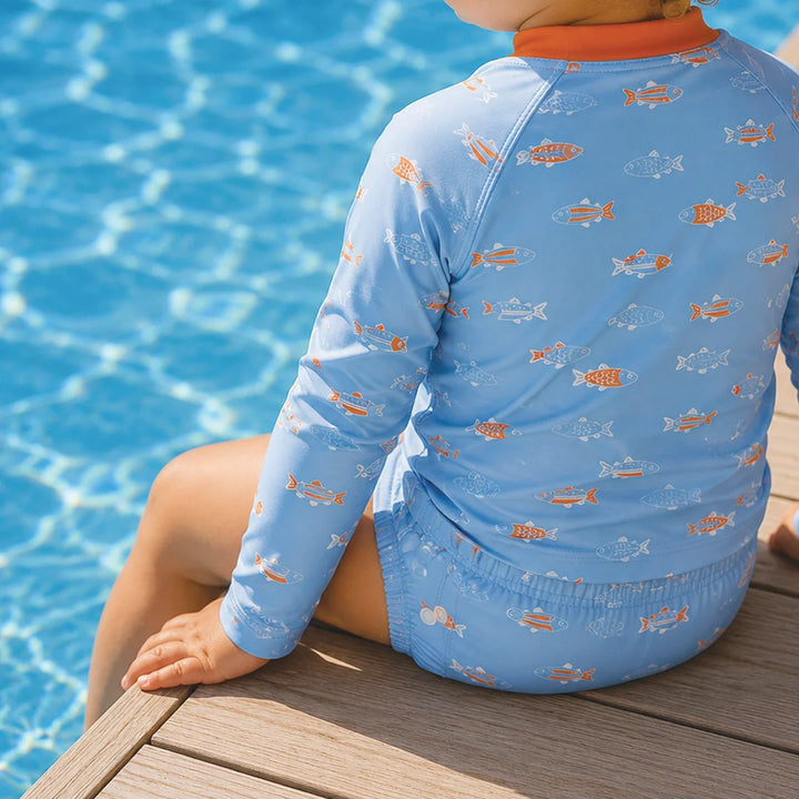 Baby Rash Vest Fish School | Crywolf