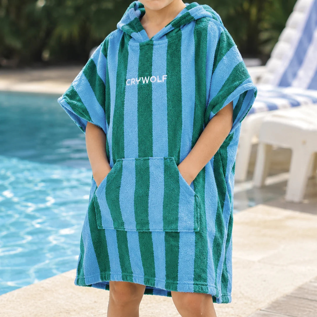 Hooded Towel Deck Stripe | Crywolf