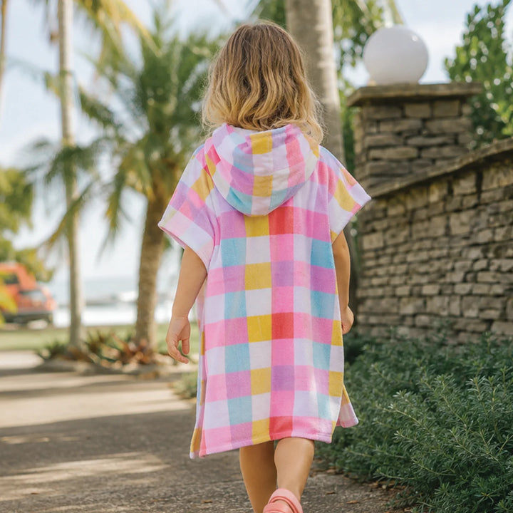 Hooded Towel Pop Gingham | Crywolf