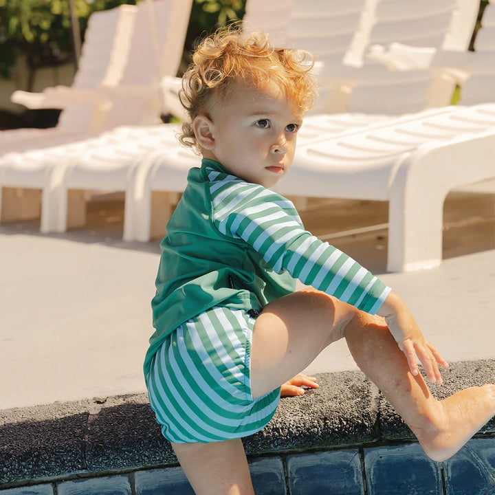 Reusable Swim Nappy Deck Stripe | Crywolf