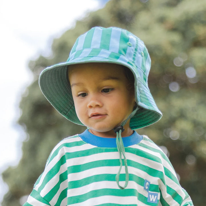Reversible Bucket Hat Deck Stripe | Crywolf
