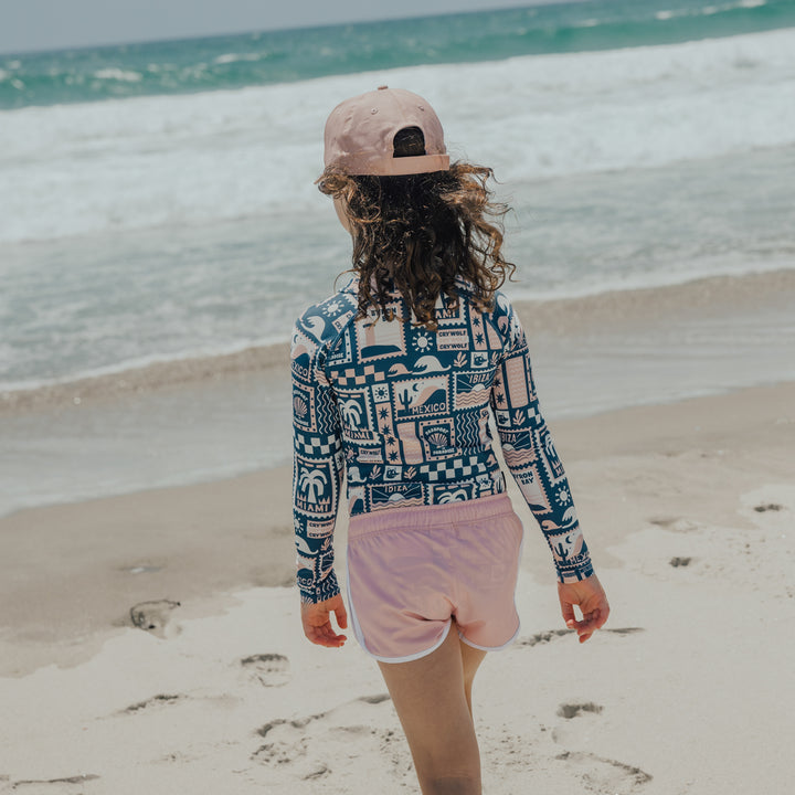 Crywolf blush surf shorts available from wwwthecollectivenz.com