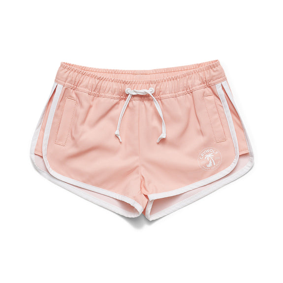 Crywolf blush surf shorts available from wwwthecollectivenz.com