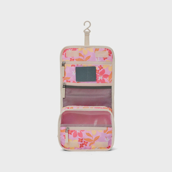 Hanging Toiletry Bag Hibiscus Daze |Crywolf