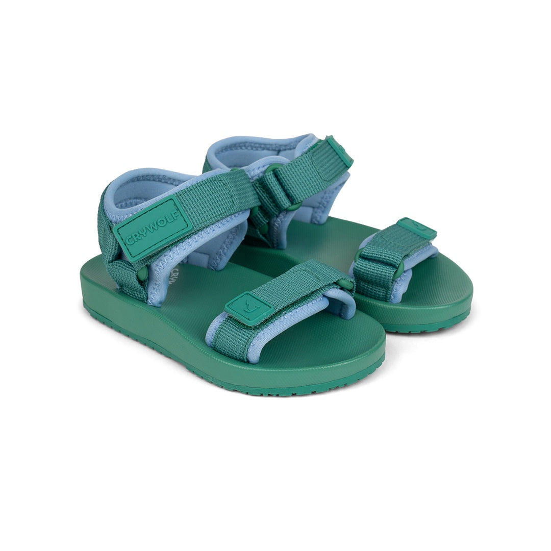 Beach Sandal Sea Green | Crywolf