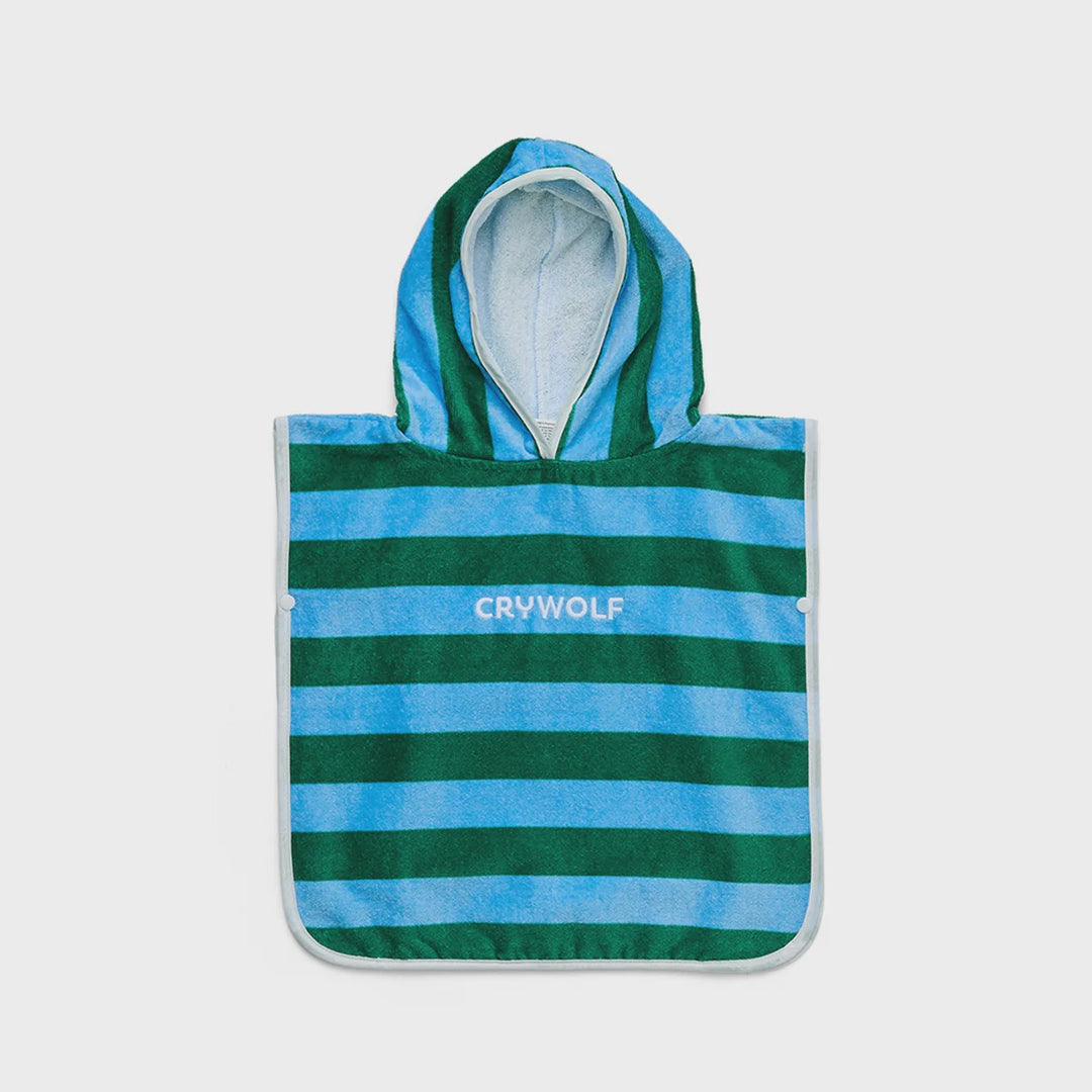 Baby Hooded Towel Deck Stripe | Crywolf