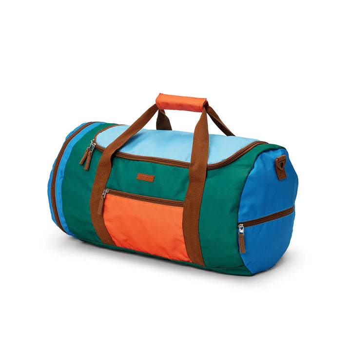 Packable Duffle bag Seaside Colourblock | Crywolf