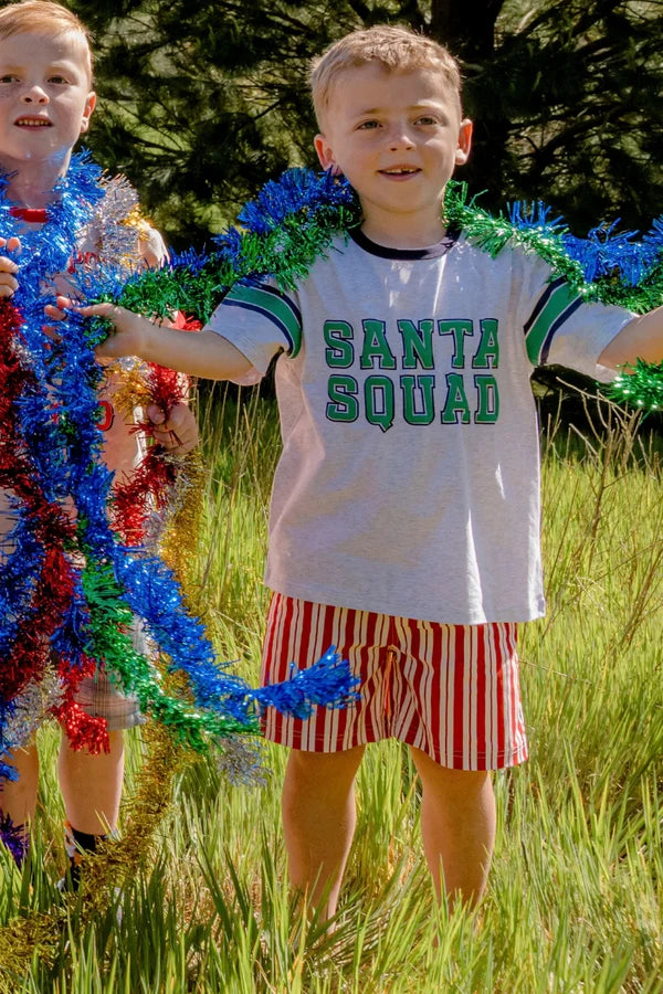 Candy Cane Stripe Shorts | Milky
