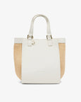 Carnegie Tote - Chalk / Natural Weave